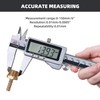 SHAN Digital Caliper Measuring Tool，Digital Caliper Stainless Steel 6 Inch/150mm，Automatic