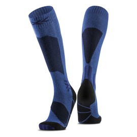 X-Socks® SKI DISCOVER OTC BLUE BLOSSOM/NAVY SIZE 45-47, Blue/black