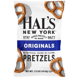 Hal's New York Baked Pretzels, Originals, 2 Oz (Pack of 24)