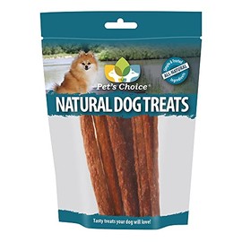 Pet's Choice Natural Dog Treats, Elk Jerky, 6 Count, Brown (0001-6PK)