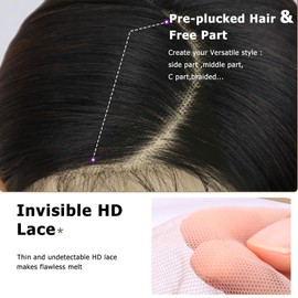 SUKRI Ombre Auburn Synthetic Lace Front Wig 26 Inch Long Straight Lace Front Wigs for Women Ombre Heat Resistant Fiber Lace Wig with Baby Hair Pre Plucked Wig for Daily Party Use