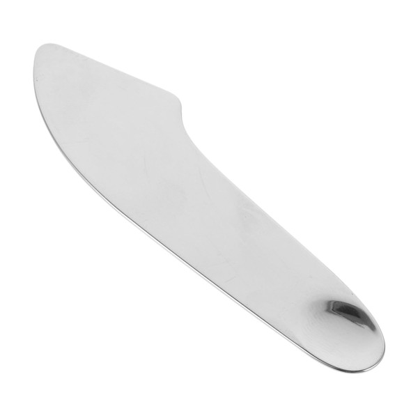 IWOWHERO Stainless Steel Makeup Mixing Tool Creams Lotion Spatula Gua