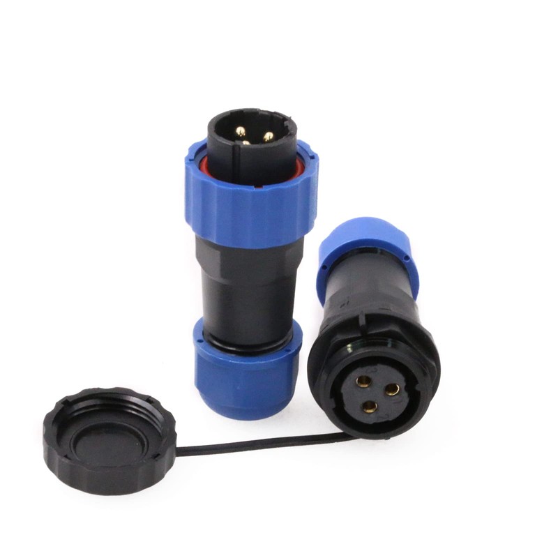 ZBLZGP Electrical Wire Connectors Ip68 SD20 Square Male to Female