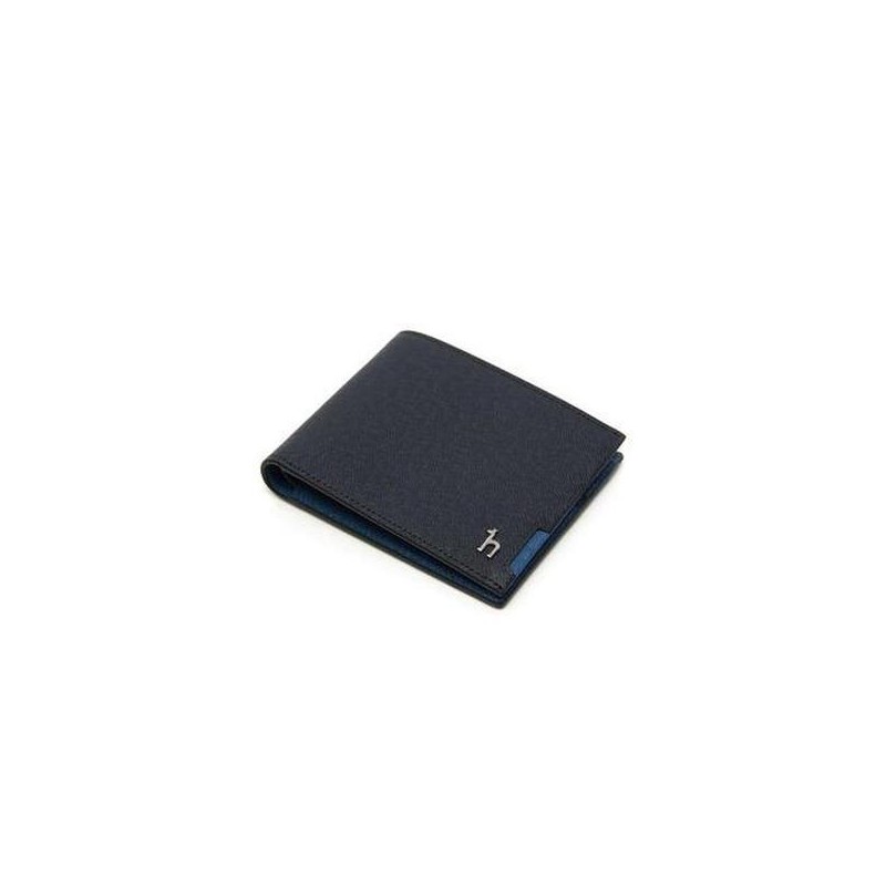 Hazzys (대전신세계)COLOR CHESTER 네이비 퍼피로고 배색 포인트 반지갑 HJWA5E381N3 (Daejeon