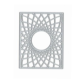 Troqueles de metal con cubierta rectangular de Navidad, marco de flores de Feliz Navidad, plantillas de corte cuadradas, manualidades, álbumes de recortes, papel decorativo para álbumes de recortes