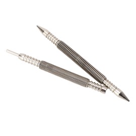 Dual Head Nail Setter Hinge Pin Punch Set Spring Nail Set Wood Metal Plastic Center Punch