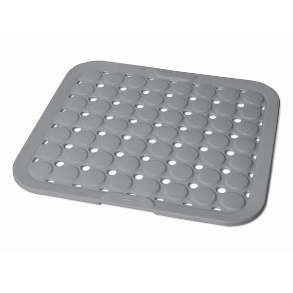 Addis 518446 Sink Liner Soft Cushion Protection Kitchen Mat, Light Grey, one size