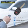 Vurkcy Key Fob Replacement for 2003-2007 Honda Accord Car Keyless