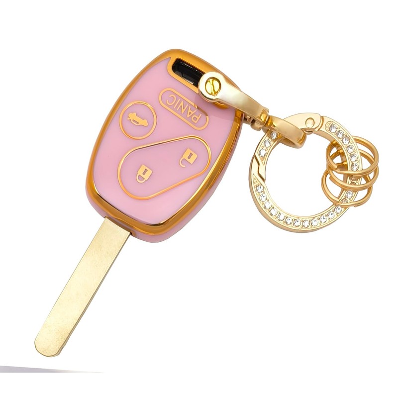 TPU Protector Key Fob Cover Keychain fit for Honda 2003-2012