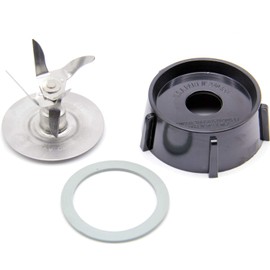 1Pc 6-Point Blender Blade with 1Pc Blender Jar Base and 1Pc Seal Gasket Fit for Oster Replacement Part Accessory