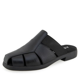 Aerosoles Women's 4EVER Mule, Black Faux Leather, 10