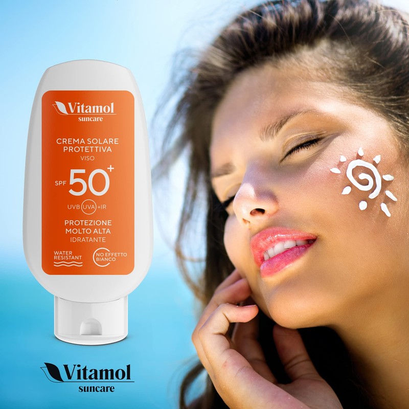 Vitamol High Sun Protection SPF 50+ Gesichtscreme zum Schutz vor