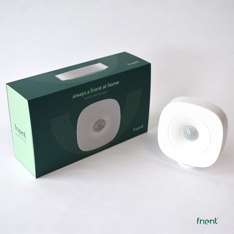 frient Motion Sensor Pro | Movement, Light, and Temperature Monitoring