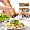 N NELIT Premium Wood Salt and Pepper Grinder Set -