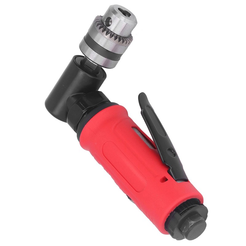 Industrial Air Drill Mini 1/4in Zinc Alloy 90° Elbow Pneumatic