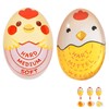 Pack of 2 Egg Timer for Cooking (Hard/Medium/Soft) for in