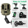 ORIPIK Adjustable Trail Camera Tree Mount with Triple-Screw Circle Mounting