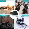 Funda para Moto Impermeable, 190T Tela Oxford Cubierta de Motocicleta