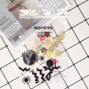 Honbay 24 colgantes de flores esmaltadas para hacer joyas o