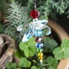 H&D HYALINE & DORA Crystal Dragonfly Rainbow Suncatcher Hanging Fengshui