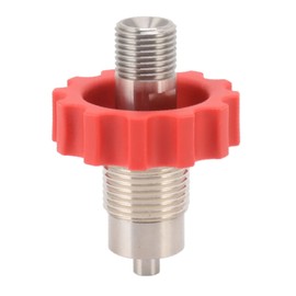 Red Gear CO2 Tank Refill Valve Connector G5/8 to M16 CO2 Cylinder Refill Pressure Valve Adapter