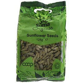 Suma Organic Sunflower Seeds 125 g (Pack of 6)