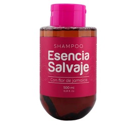 Esencia Salvaje Shampoo de Flor de Jamaica, Acondicionador de Flor de Jamaica y Tratamiento Flor de Jamaica (3 Pack) Esencia Salvaje Shampoo, Esencia Salvaje Tratamiento, Esencia Salvaje