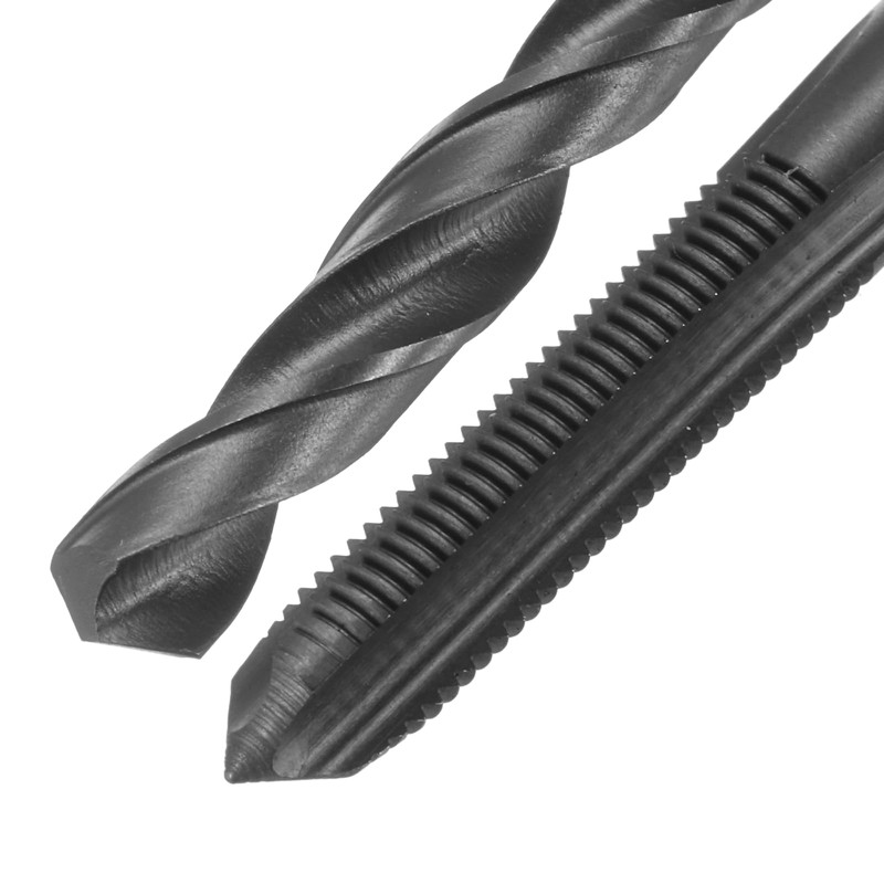 sourcing map Tap and Drill Bit Set, 1pcs 1/4-32 UNEF