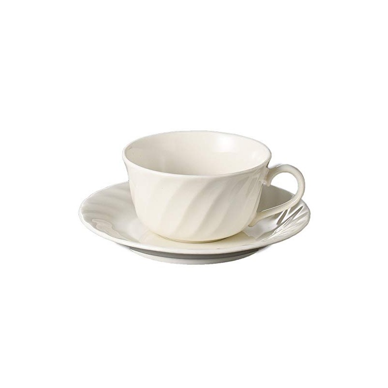 Mino Ware 74760234 Cup Saucer, Commercial Use, Made in Japan,
