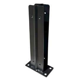 Eye Garden Lattice Fixing Bracket, H Type, For Flat Fixing, Lattice Fixing, Steel, Powder Coating, Compatible with Eyewood Lattices, Fence Fixing, Lattice Fixing, Screws Included