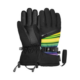 Reusch Demi R-tex Xt Women's Gloves Extra Warm, Waterproof, Breathable, Black/Multicoloured, 8.5