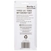 Blue Spot 01521 9 Piece 1/4 Inch Star Bit Socket