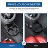 Tumukiw Center Console Storage Box Compatible with Fiat 500 2007-2015