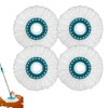 Mozzoom Microfiber Replacement Heads for Leifheit Clean Twist Disc Mop