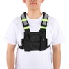 Multifunctional Nylon Waterproof Chest Bag Reflective Safety Tooling Vest for