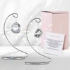 2 Pack Memorial Crystal Suncatcher,Sympathy Gifts for Loss of Loved