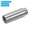 PATIKIL Shower Head Extension Arm, 2 Pack Stainless Steel G1/2