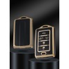 TECART Key Fob Cover with Keychain TPU Car Key Case