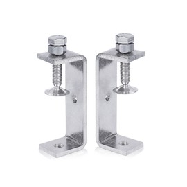 304 Stainless Steel C Clamp Tiger Clamp Woodworking Clamp Heavy Duty C-clamp With Wide Jaw Openings (65MM)，2PCS