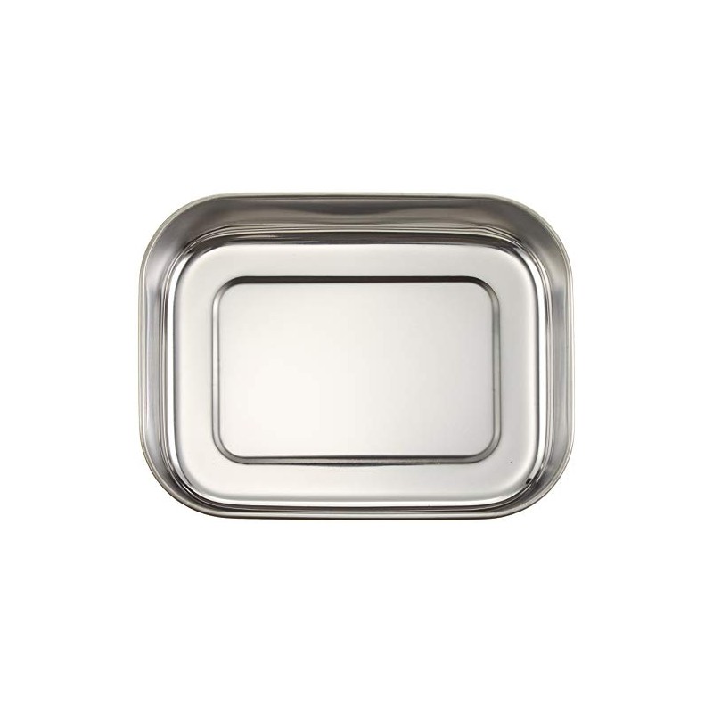 Sudokyo SUS430 18-0 Stainless Steel Square Freezer, Large