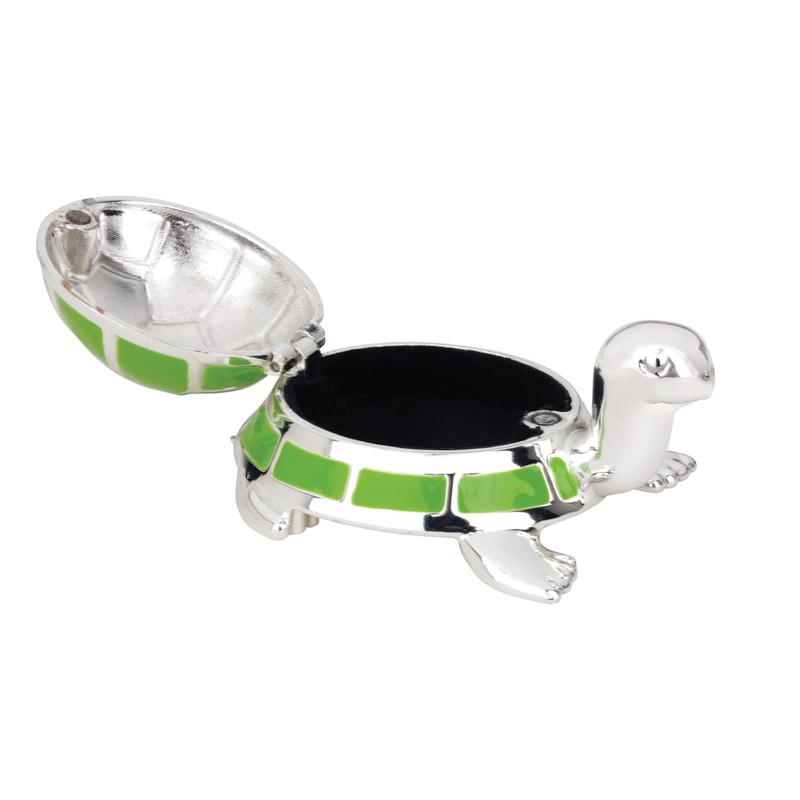 Reed And Barton 9136 Jungle Parade Silverplate Turtle Tooth Fairy