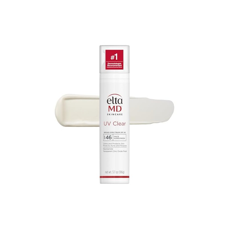 EltaMD UV Clear Face Sunscreen SPF 46, Oil Free Sunscreen