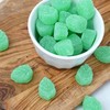 Spearmint Leaves, 1 Pound Bulk Bag Gummy Spearmint Candy, Green