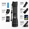 Rechargeable LED Flashlight for Outdoor Use – Aluminum Alloy Zoom