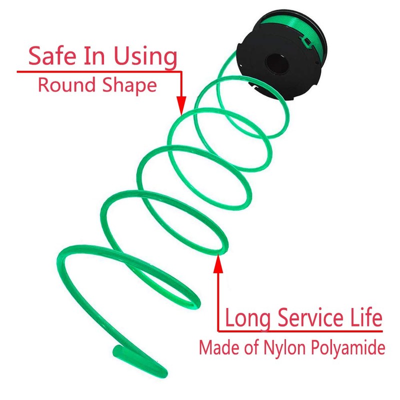 LIYYOO 20ft 0.080 Inch SF-080 String Trimmer Replacement Auto Feed