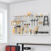 WALMANN Metal Pegboard Tool Organizer Boards with Pegboard Hooks, 24x48