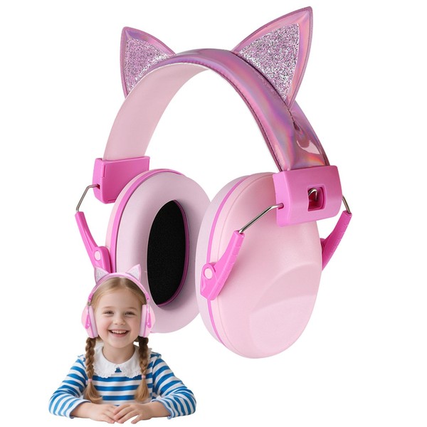 Children’s Noise Cancelling Earmuffs SNR 28dB, Adjustable Hearing Protection for