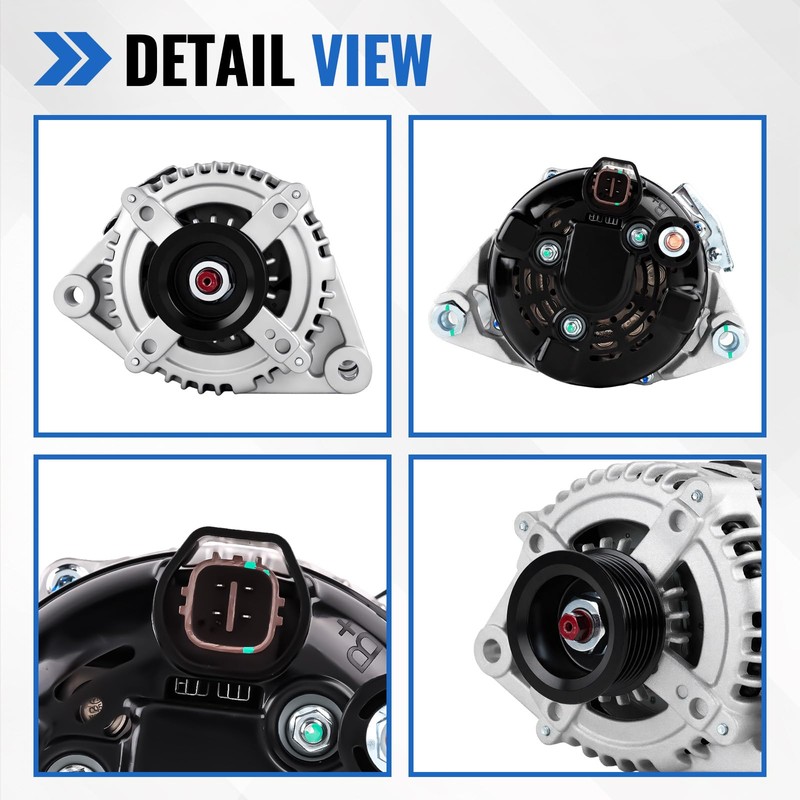 11686N Alternator 150A 12V, Fit for 2012-2019 Hyundai Azera, Genesis,