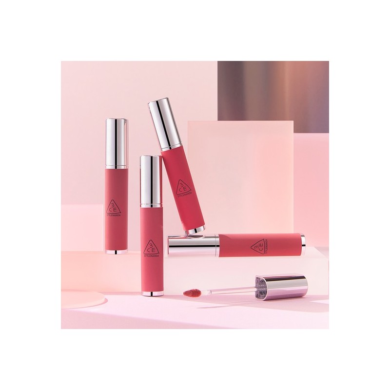 3CE [1+1] Hazy Lip Clay - OPENING PINK 2 /