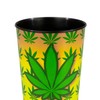JUST FUNKY 32oz Tall Insulated Tumbler Features a Pot Leaf